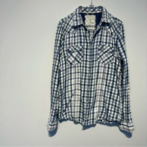 Guess Plaid Shirt / Blue / L